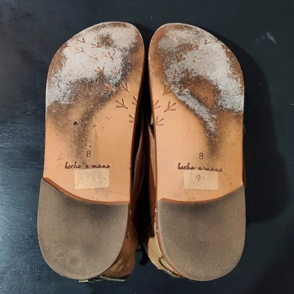 Beek Turaco Leather Sandals Size 8 Woman - Picture 7 of 8